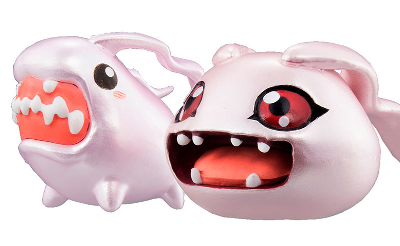 Pack mini estatuas Koromon & Tokomon. Digimon Adventure. Megahouse