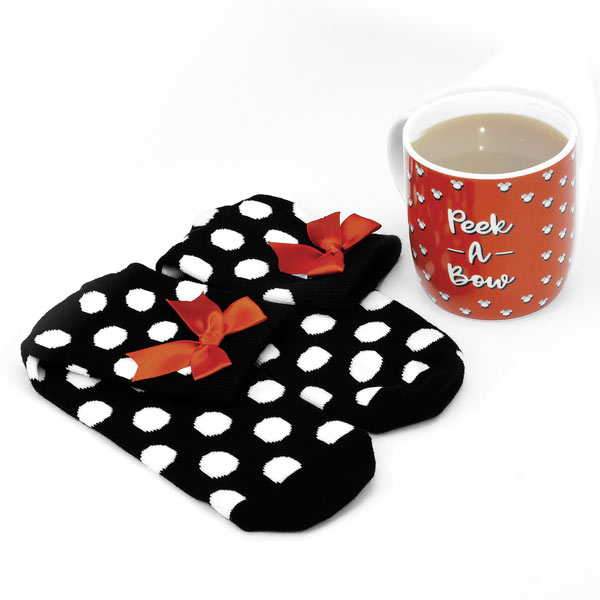 Pack taza más calcetines Minnie Mouse. Disney