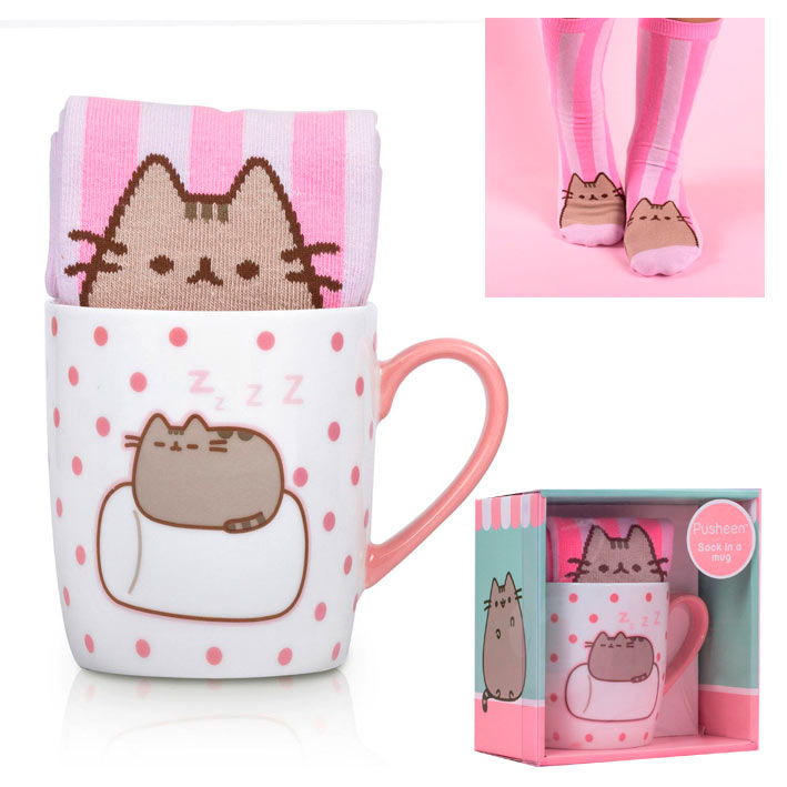 Pack taza más calcetines Pusheen the Cat