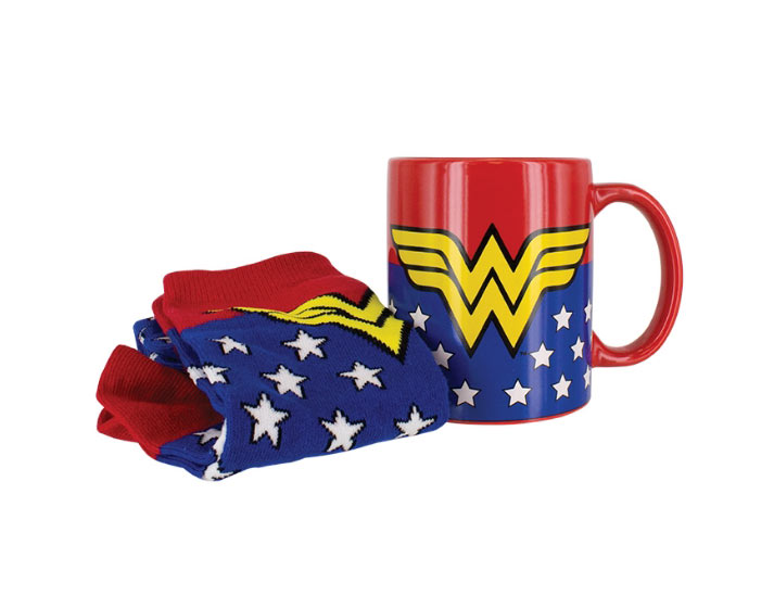 Pack taza más calcetines Wonder Woman. DC. Comics