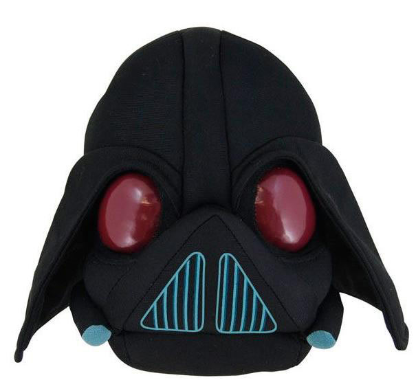 Peluche Angry Birds como Star Wars. Darth Vader