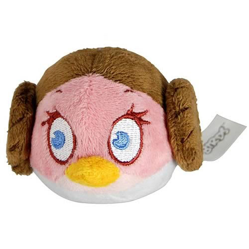 Peluche Angry Birds como Star Wars. Princesa Leia