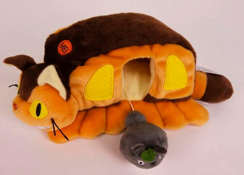 Peluche Catbus House 24 cm. Mi vecino Totoro. Studio Ghibli
