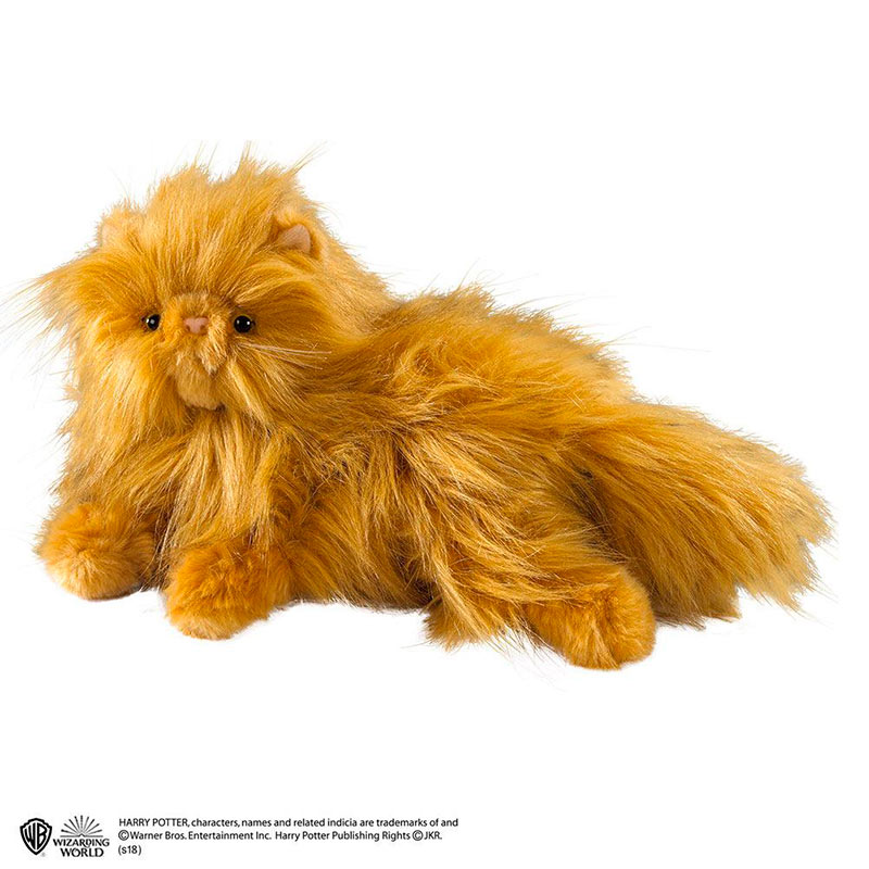 Peluche Crookshanks 25 cm. Harry Potter. Noble Collection