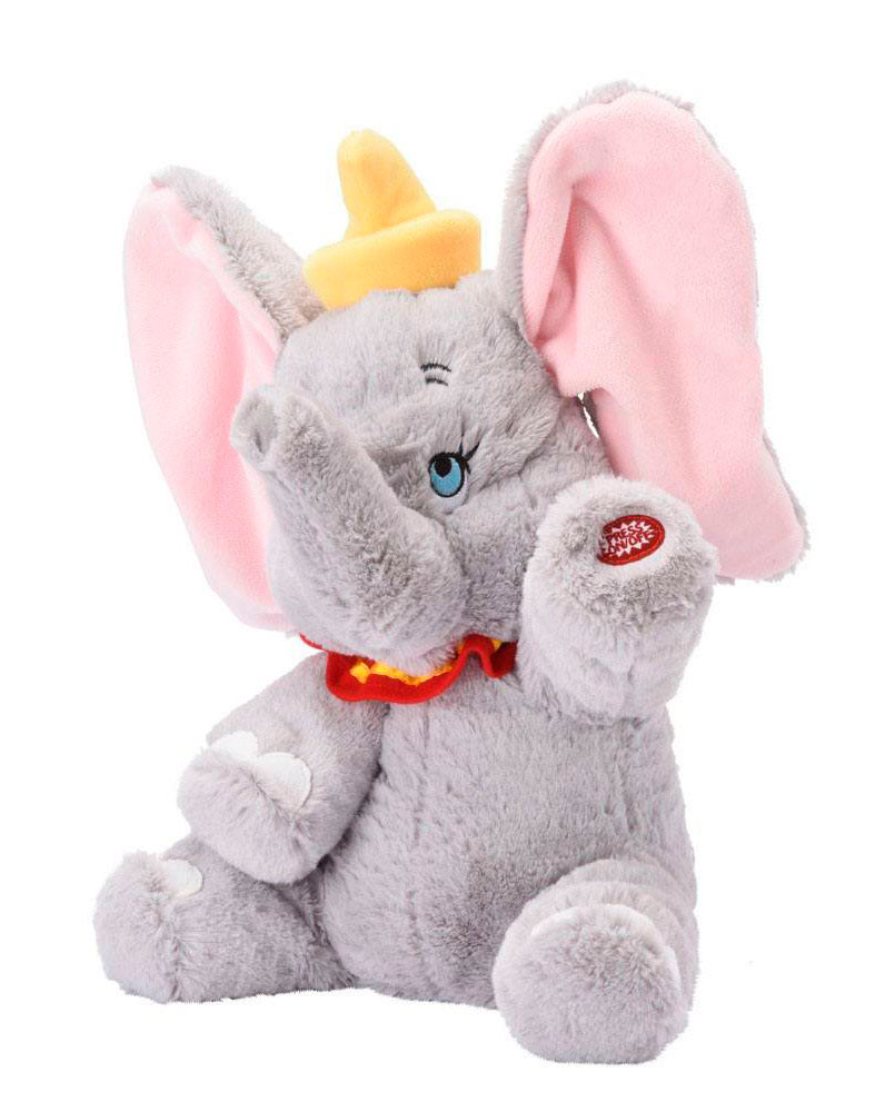 Peluche Dumbo con sonido y movimiento 28 cm. Disney. Joy Toy