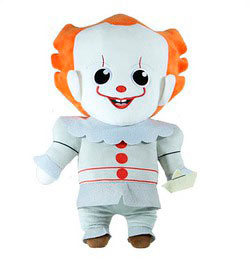 Peluche HugMe Pennywise 41 cm. It (Eso) 2017. Con vibración. Stephen King. Kidrobot
