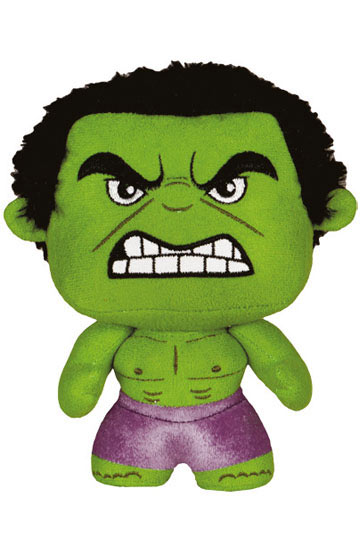 Peluche Hulk 15 cm. Los Vengadores: La era de Ultrón. Línea Fabrikations. Funko