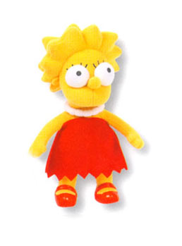 Peluche Lisa 30 cms Los Simpson