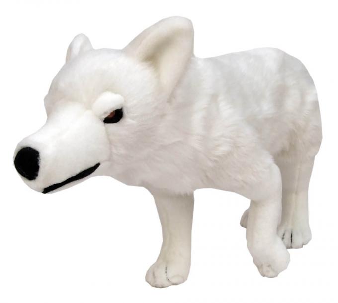 Peluche Lobo Fantasma 40 cm. Juego de Tronos. Factory Entertainment