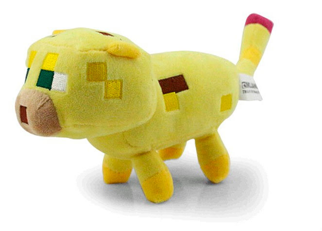 Peluche Minecraft. Leopardo