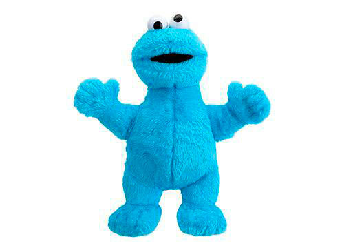 Peluche Monstruo de las Galletas 30 cm. Barrio Sésamo
