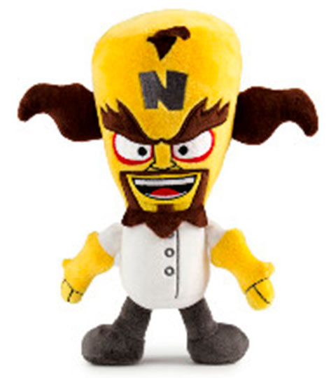 Peluche Neo Cortex 20 cm Crash Bandicoot. Kidrobot