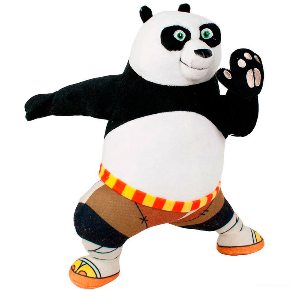 Peluche Po 36cm. Kung Fu Panda