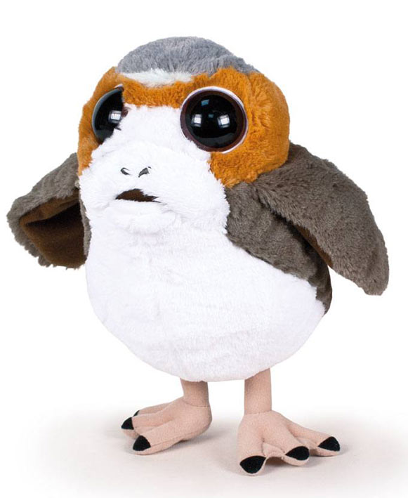 Peluche Porg 25 cm. Star Wars Episodio VIII
