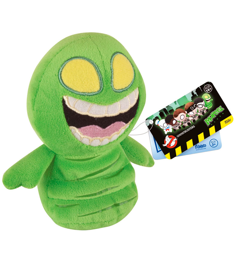 Peluche Slimer (Moquete) 12 cm. Los Cazafantasmas. Línea Mopeez. Funko