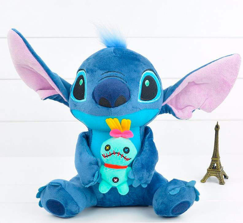 Peluche Stitch con Scrump 25 cm. Lilo & Stitch. Disney