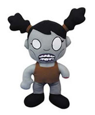 Peluche The Walking Dead. Chica Zombie