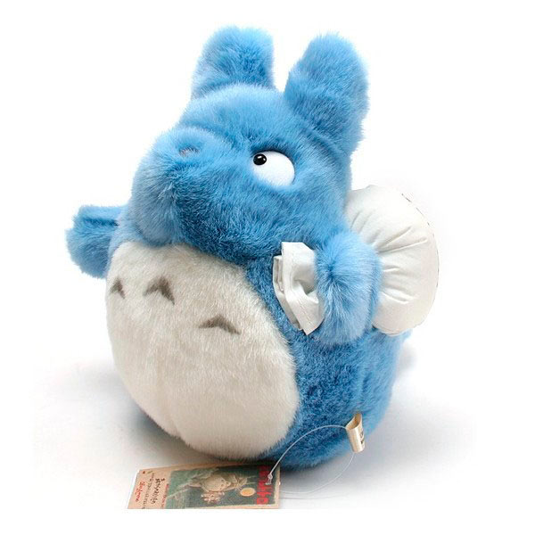Peluche Totoro azul 25 cm. Mi vecino Totoro. Studio Ghibli
