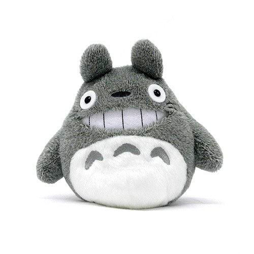 Peluche Totoro gris sonriente 18 cm. Mi vecino Totoro. Modelo 2. Studio Ghibli