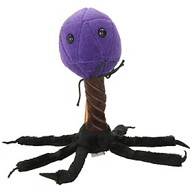 Peluche Virus Bacteriófago T4