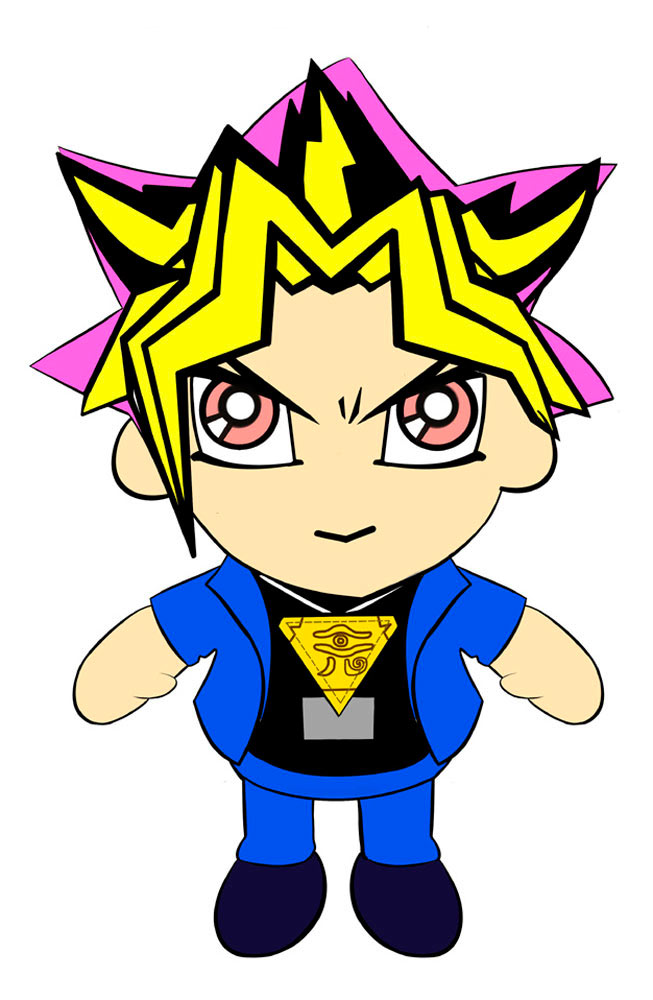 Peluche Yami Yugi 26 cm. Yu-Gi-Oh!. Sakami Merchandise