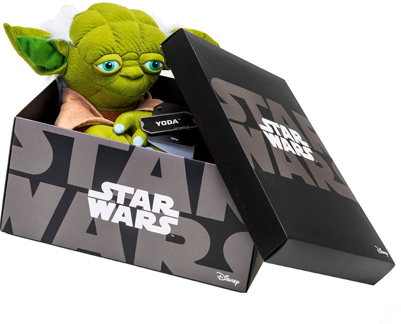 Peluche Yoda 25 cm. Star Wars. Joy Toy
