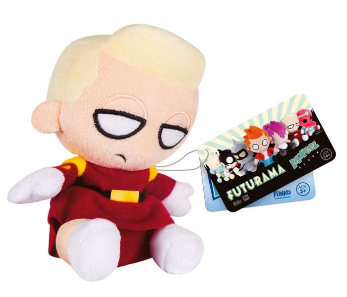 Peluche Zapp Brannigan 12 cm. Futurama. Línea Mopeez. Funko