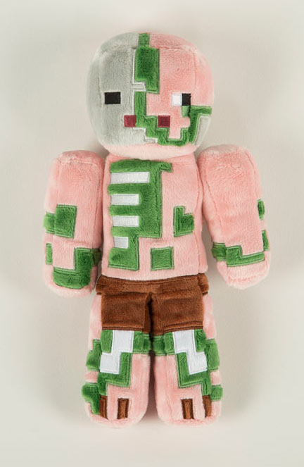 Peluche Zombie Pigman 30 cm. Minecraft.