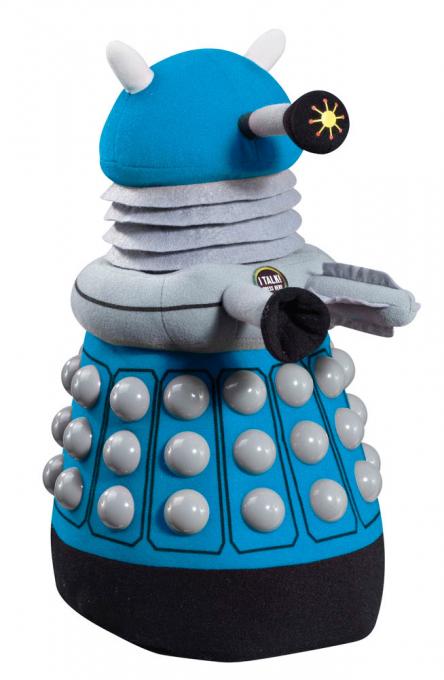 Peluche con sonido Dalek 38 cm. Dr. Who. Color azul. Underground Toys