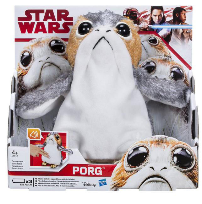 Peluche interactivo Porg