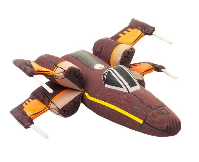 Peluche vehículo Poe Dameron X-Wing Fighter 20 cm. Star Wars Episodio VII. Joy Toy