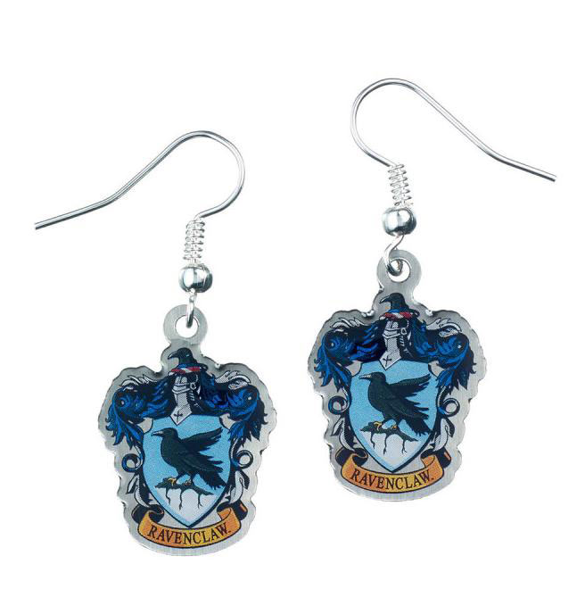 Pendientes Ravenclaw Crest de metal Harry Potter. The Carat Shop