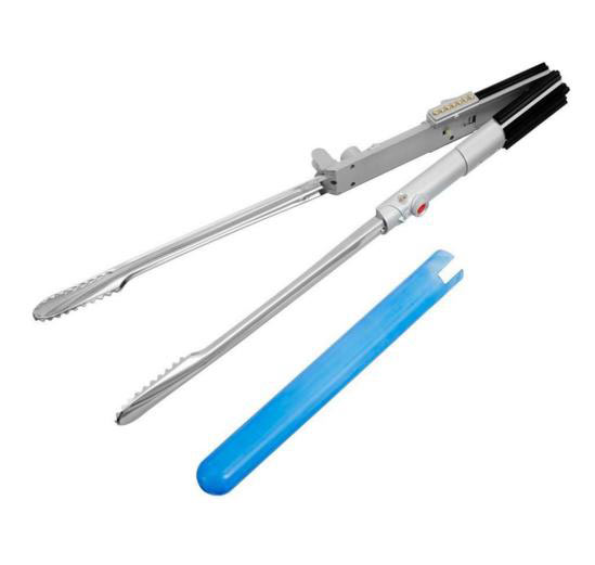 Pinzas barbacoa sable Luke Skywalker. Star Wars