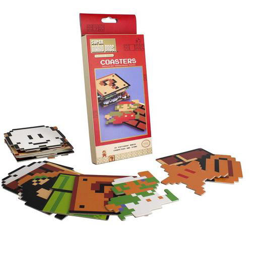 Posavasos Mario Bros. Set de 20 unidades