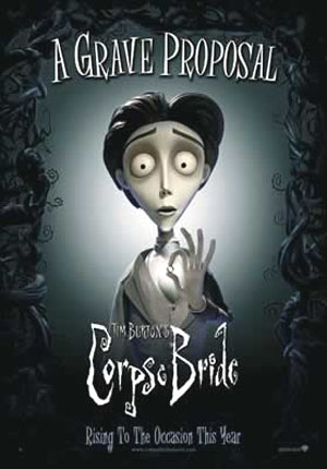 Poster Victor. La Novia cadaver