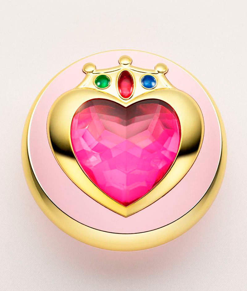 Proplica Sailor Chibi Moon Prism Heart Compact 7 cm. Sailor Moon. Con luz y sonido. Bandai