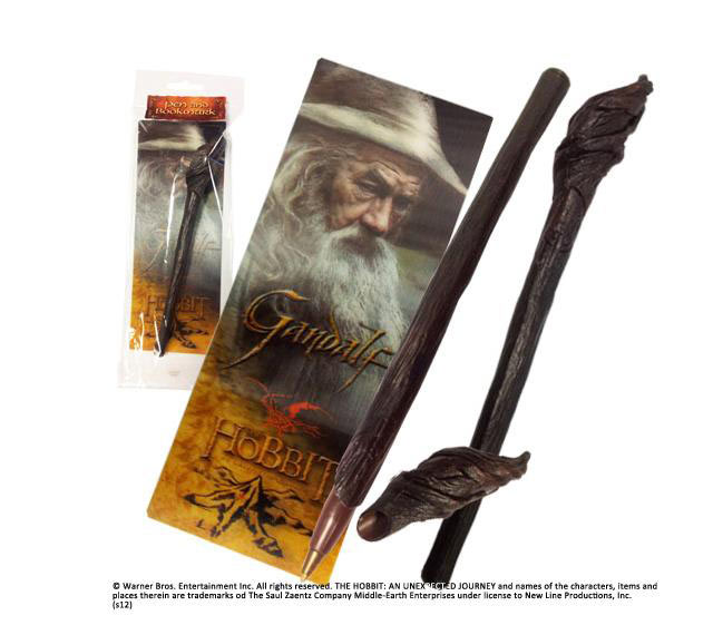 Punto de libro mas Bolígrafo El Hobbit. Gandalf