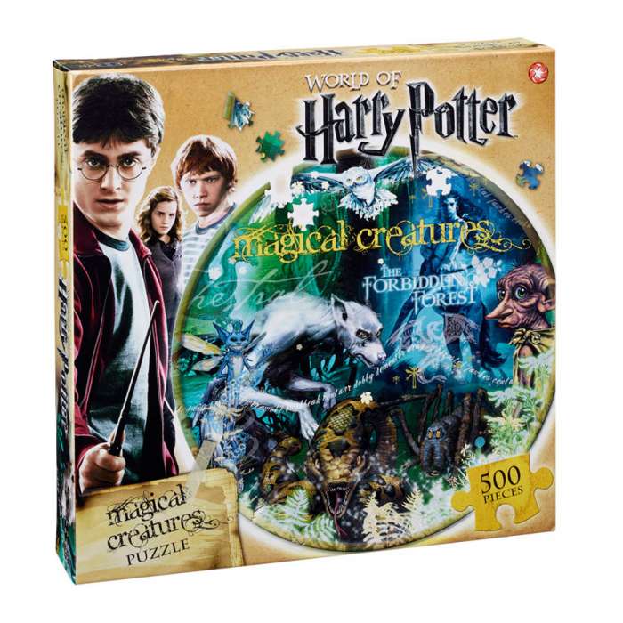 Puzzle Magical Creatures 500 piezas. Harry Potter. Winning Moves