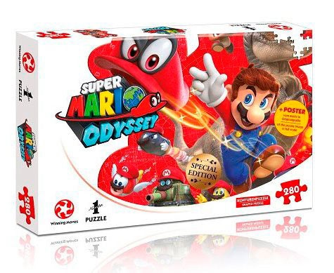 Puzzle Super Mario Odyssey Mario & Cappy 500 piezas + póster