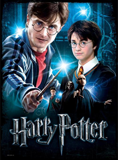 Puzzle póster Harry Potter. 500 piezas