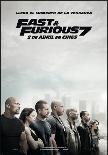 Póster A Todo Gas 7