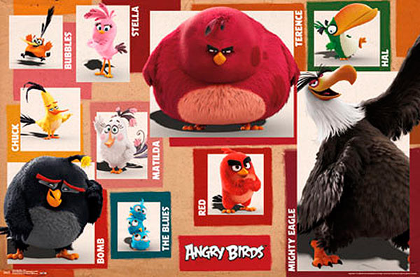 Póster Angry Birds