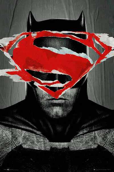 Póster Batman. Batman v Superman: El Amanecer de la Justicia