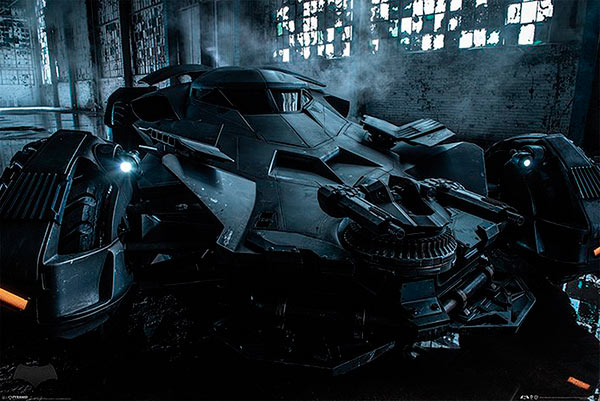 Póster Batmobile. Batman v Superman: El Amanecer de la Justicia