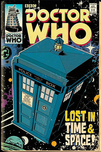 Póster Cabina Tardis. Doctor Who