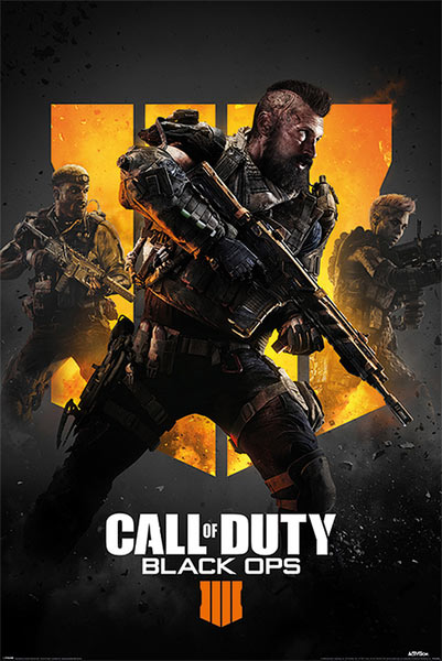 Póster Call of Duty Black Ops 4. Trio