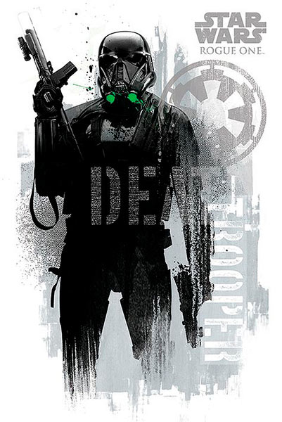 Póster Death Trooper. Rogue One: A Star Wars Story