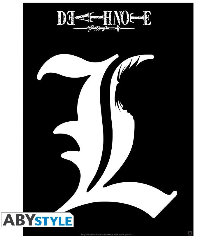 Póster Detective L. Death Note 52 x 38 cm