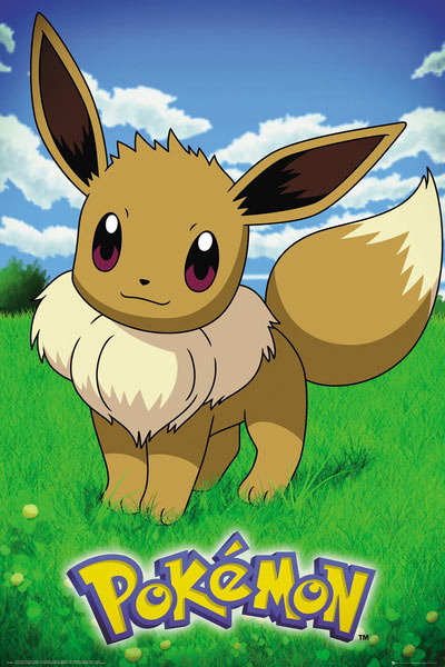 Póster Eevee. Pokémon