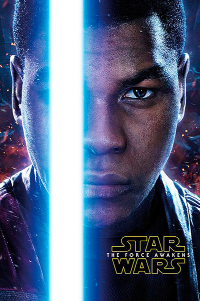 Póster Finn. Star Wars: El Despertar de la Fuerza